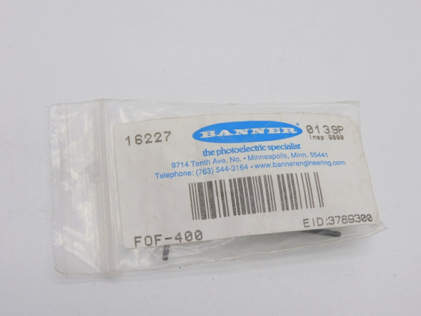 BANNER ENGINEERING FOF-400 16227 NSMP