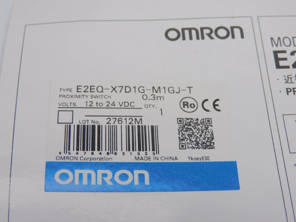 OMRON E2EQ-X7D1G-M1GJ-T 12-24VDC 0.3M NSNP