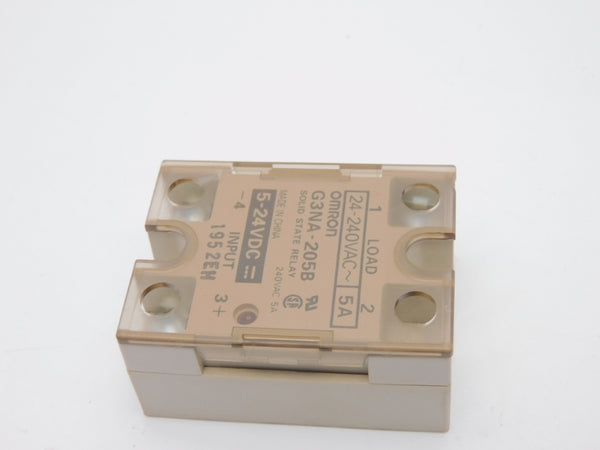 OMRON G3NA-205B 24-240VAC (5-24VDC) 5A UNMP