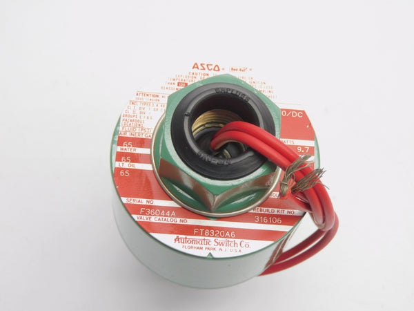 ASCO FT8320A6 120VDC 65PSI 1/4" NSNP