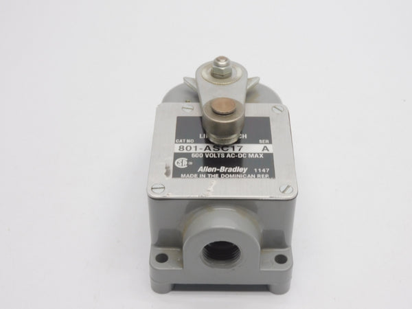 ALLEN BRADLEY 801-ASC17 SER. A 600V NSNP