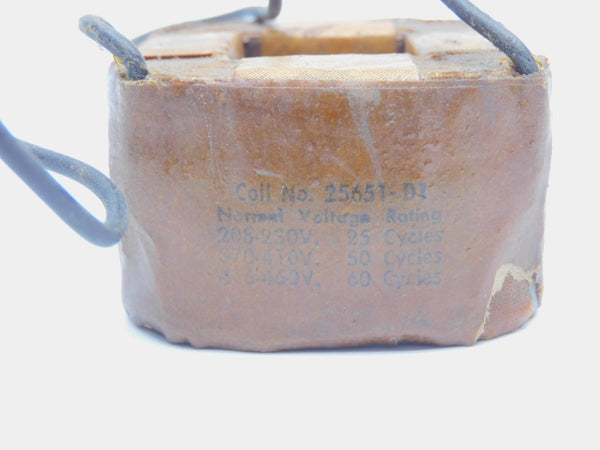COIL 25651-D1 416-460V UNMP