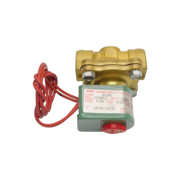 ASCO 8210D1 110/120V 5-200PSI 3/8" NSNP