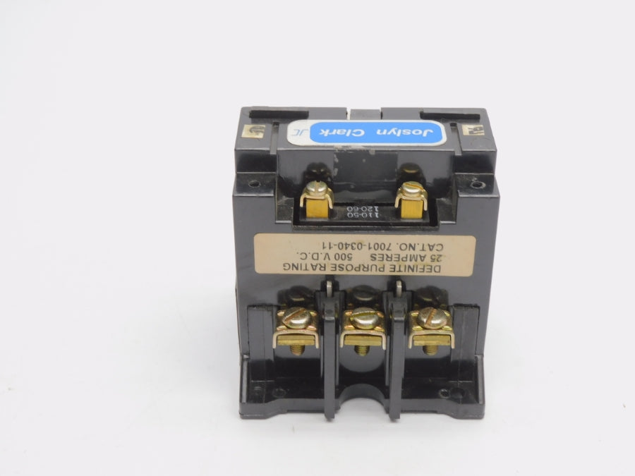 JOSLYN CLARK 7001-0304-11 500VDC 25A NSNP