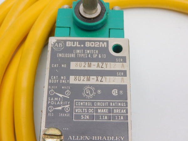 ALLEN BRADLEY 802M-AZY12 SER. A 5-24V 1.1A UNMP