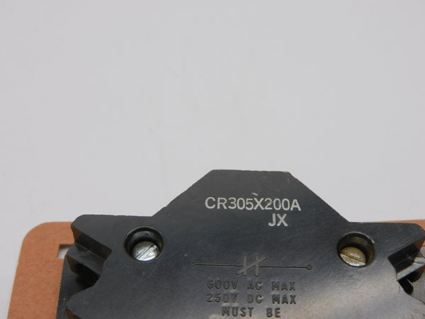GENERAL ELECTRIC CR305X200A 600VAC NSMP