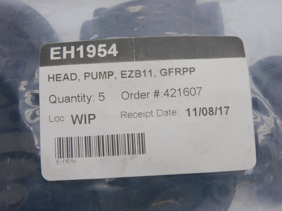 PUMP HEAD EH1954 EZB11 (PKG OF 5) NSMP