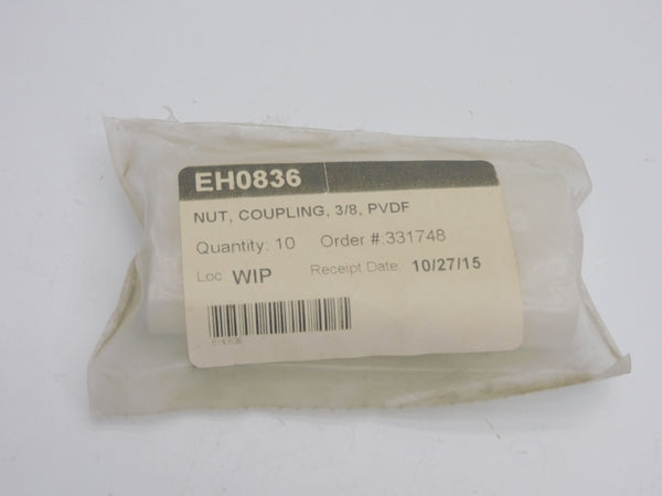 COUPLING NUT EH0836 3/8" (PKG OF 10) NSMP