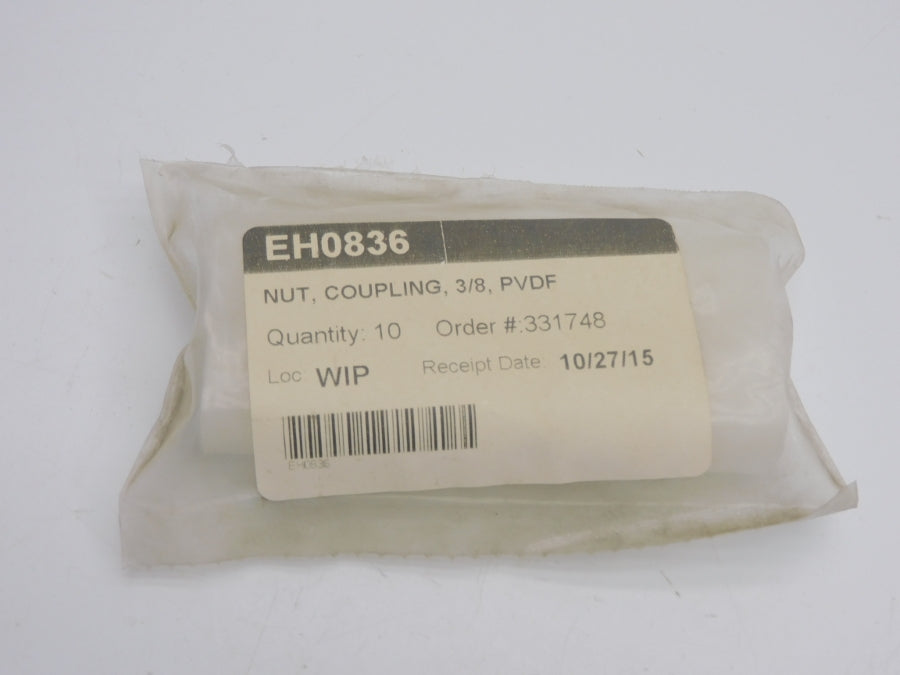 COUPLING NUT EH0836 3/8" (PKG OF 10) NSMP