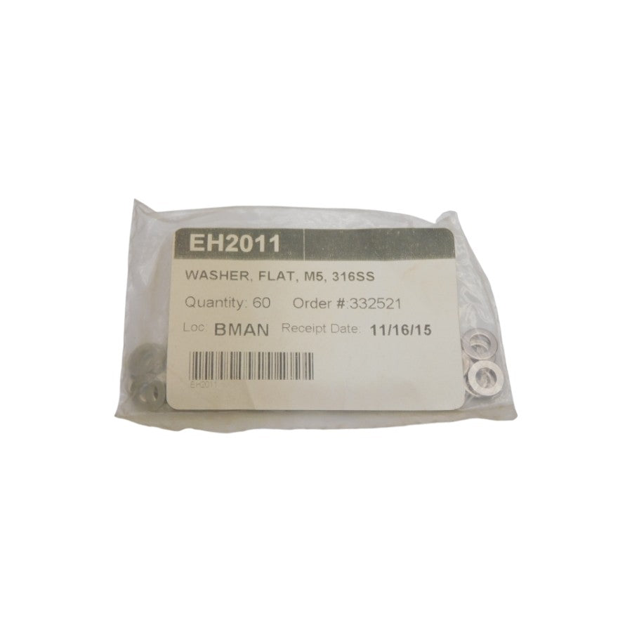 FLAT WASHER EH2011 M5 (PKG OF 60) NSMP