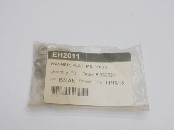 FLAT WASHER EH2011 M5 (PKG OF 60) NSMP
