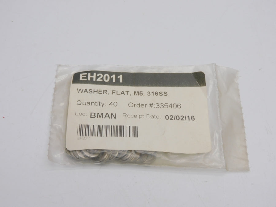 FLAT WASHER EH2011 M5 (PKG OF 40) NSMP