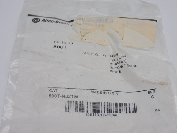 ALLEN BRADLEY 800T-N321W SER. C NSMP