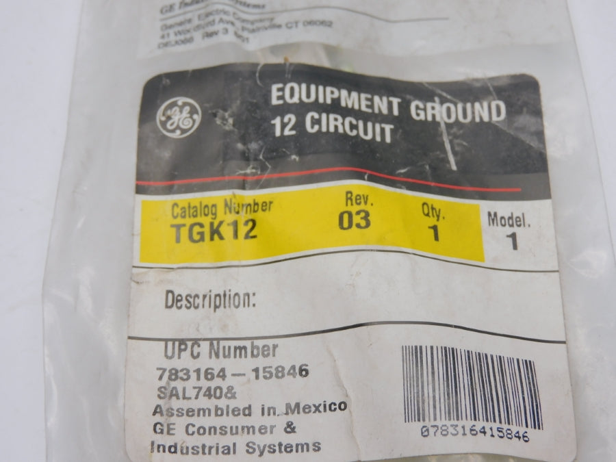 GENERAL ELECTRIC TGK12 REV. 03 NSMP