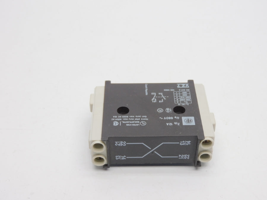 AUXILIARY CONTACT VZ7 660V 12A NSNP