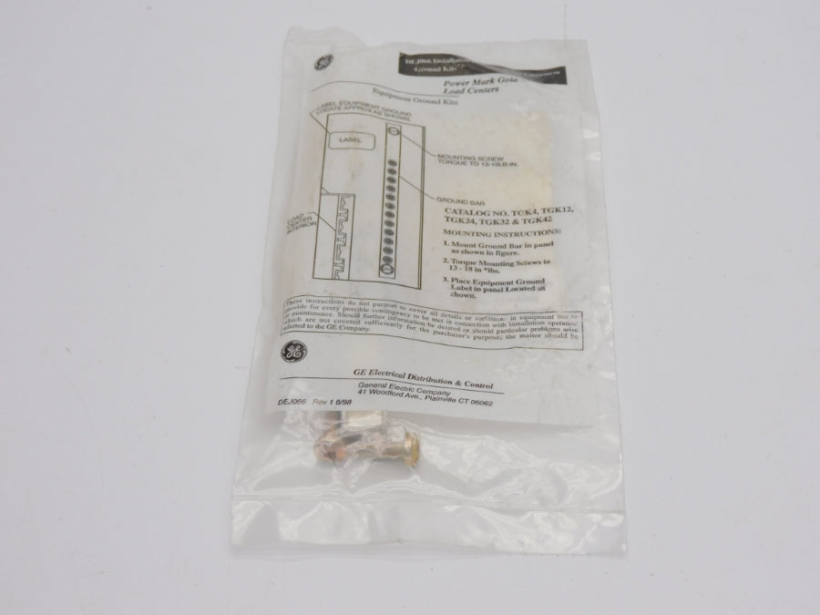 GENERAL ELECTRIC TGK4 NSMP