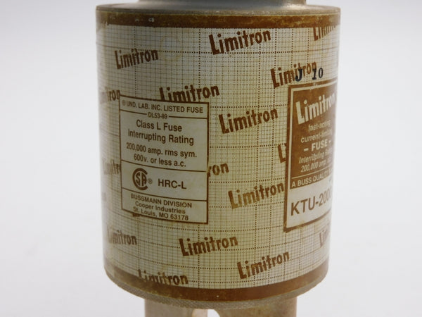 LIMITRON KTU-2000 600V 2000A (AS IS) NSMP
