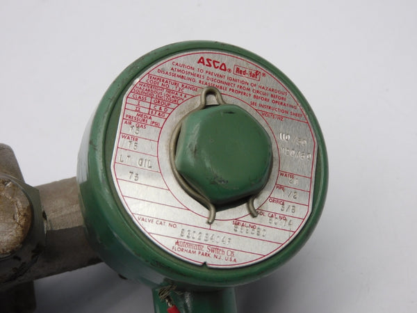 ASCO 8302B404F 110/120V 75PSI 1/2" NSNP