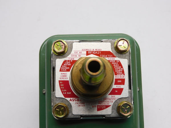 ASCO PA11B RF10A21 250V 15A 10-100PSI (AS IS) NSNP