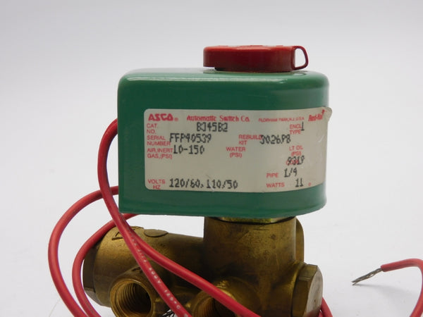 ASCO 8345B2 110/120V 10-150PSI 1/4" NSNP