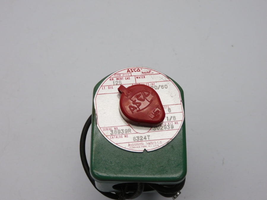 ASCO 83247 120V 125PSI 1/8" NSNP