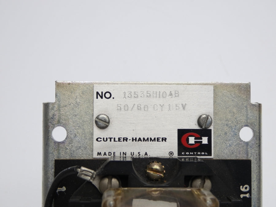CUTLER HAMMER 13535H104B 115V NSNP