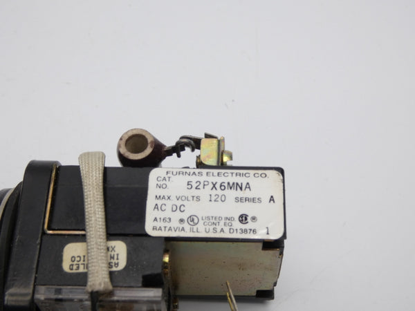 FURNAS 52PX6MNA SER. A 120VAC/DC NSMP