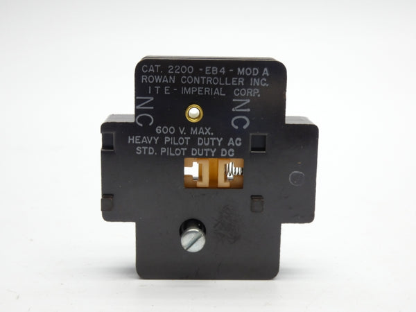 ITE IMPERAL CORP. 2200-EB4-MODA 600V NSNP