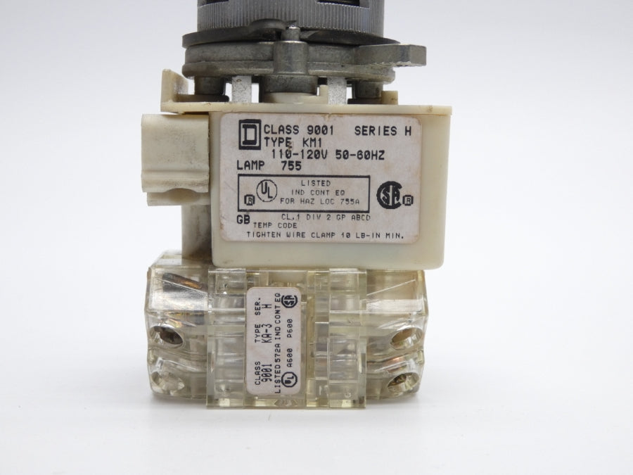 SQUARE D 9001KM1 SER. H 110/120V UNMP