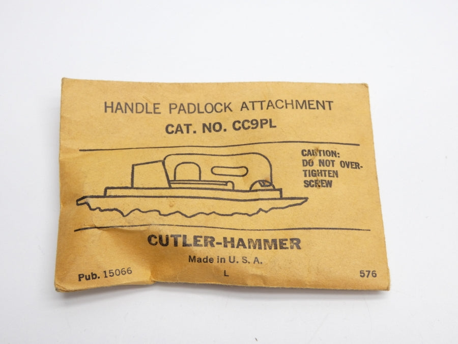 CUTLER HAMMER CC9PL NSMP