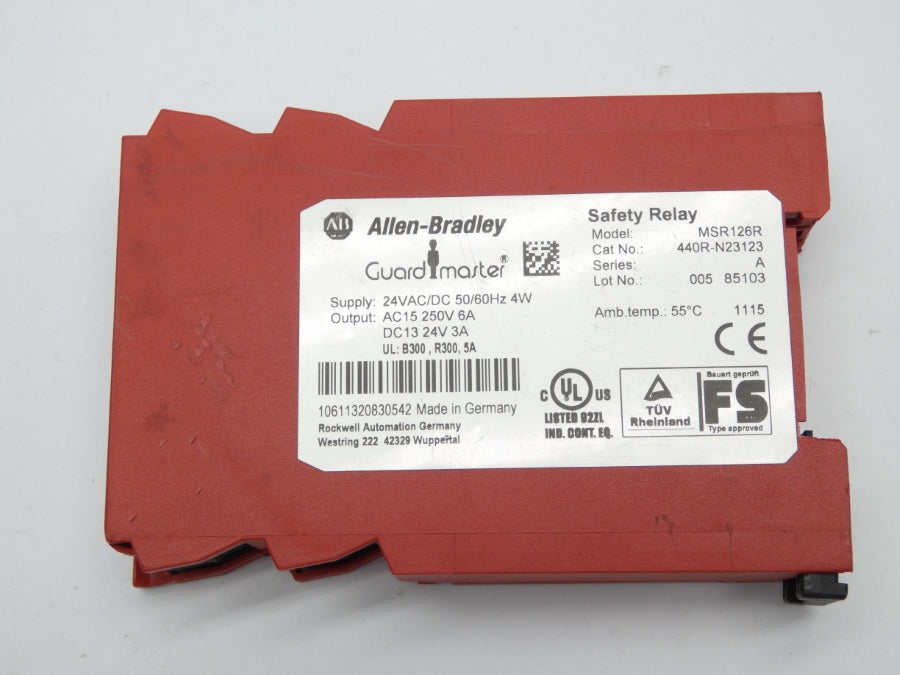 ALLEN BRADLEY 440R-N23123 SER. A 24VAC/DC 6A UNMP
