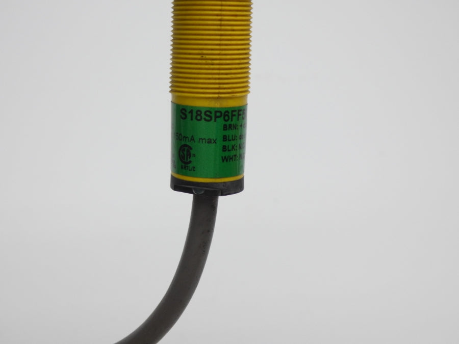 BANNER ENGINEERING S18SP6FF50 10-30VDC UNMP