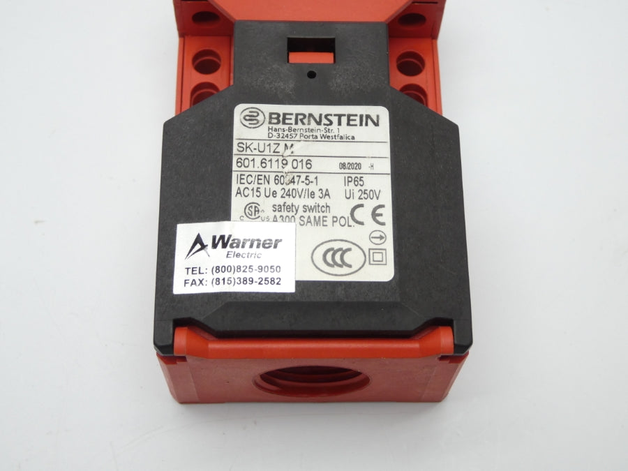 BERNSTEIN SK-U1ZM 601.6119016 250V 3A (NO KEY) UNMP