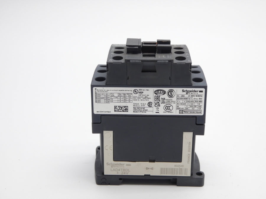 SCHNEIDER ELECTRIC LC1D12BD 24VDC 25A (NO COVER) NSNP