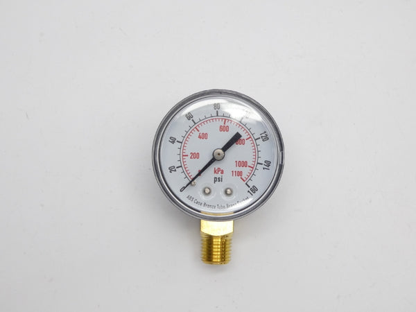 GAUGE 4FLU2B 160PSI NSNP