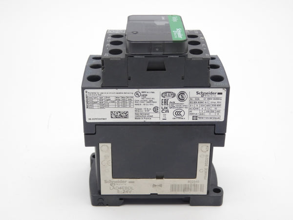 SCHNEIDER ELECTRIC LC1D18BL 24VDC 32A (GREEN) NSNP