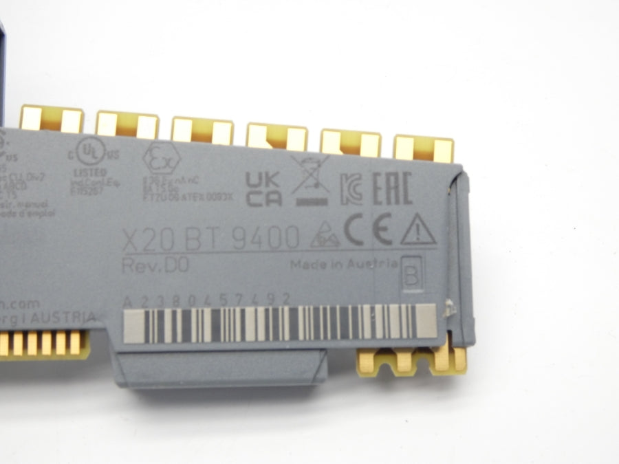 B&R AUTOMATION X20BT9400 REV. DO 24VDC 10A NSMP