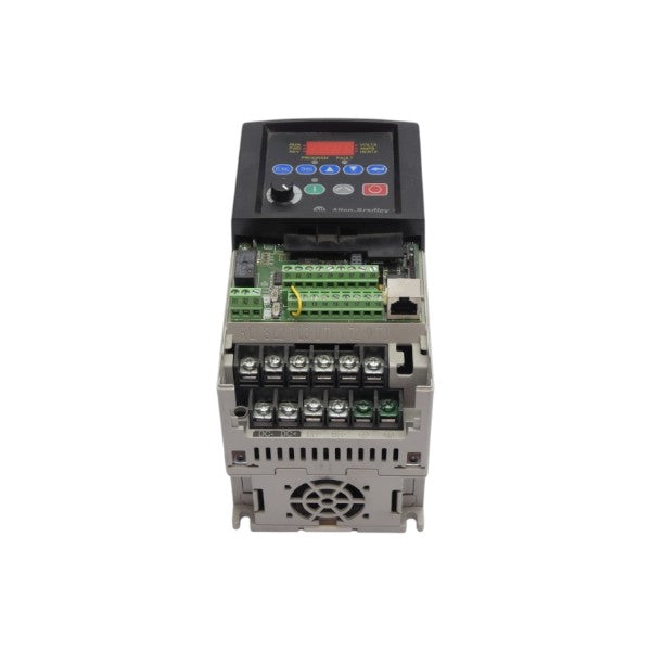 ALLEN BRADLEY 22B-D2P3N104 SER. A F/W 6.02 342-528VAC 3.2A (NO COVER) NSNP