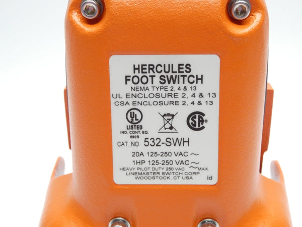 HERCULES 532-SWH 125-250VAC 20A NSNP