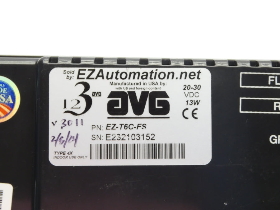 EZAUTOMATION EZ-T6C-FS 20-30VDC 1.2A NSNP