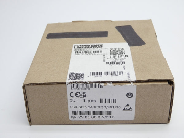 PHOENIX CONTACT PSR-SCP-24DC/ESD/4X1/30 2981800 24VDC 6A NSMP