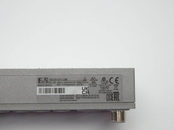 B&R AUTOMATION X67DI1371.L08 REV. G0 24VDC NSMP