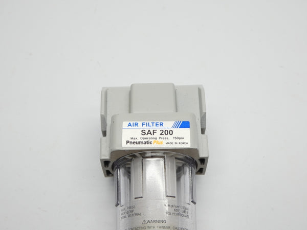 PNEUMATIC PLUS SAF200 150PSI NSNP