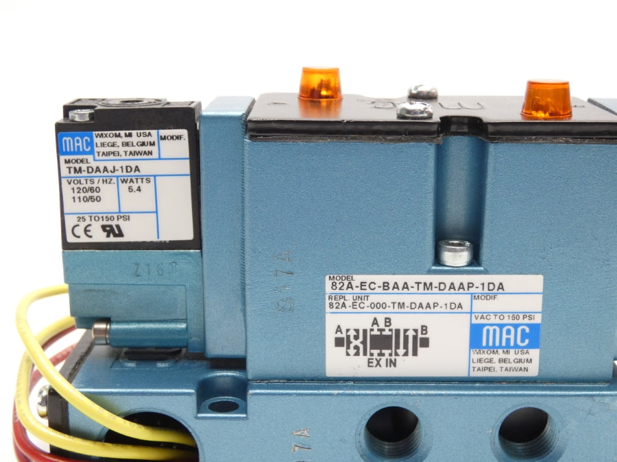 MAC 82A-EC-BAA-TM-DAAP-1DA 110/120V 150PSI NSNP