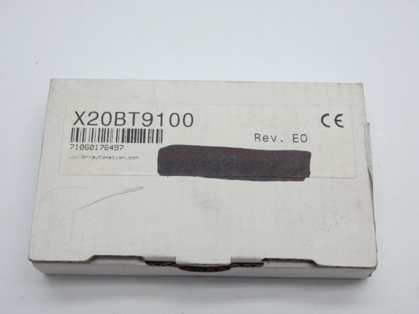 B&R AUTOMATION X20BT9100 REV. E0 24VDC NSMP