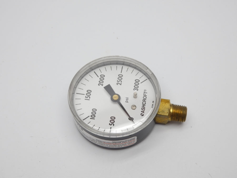 ASHCROFT 25W1005H02L-3000# 0/3000PSI NSMP