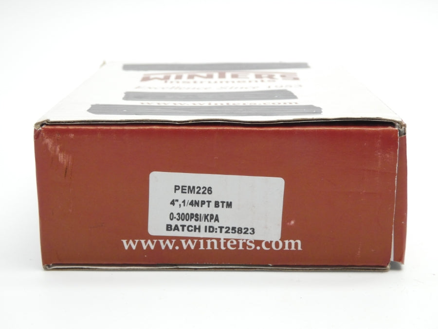 WINTERS PEM226 0-3000PSI NSMP