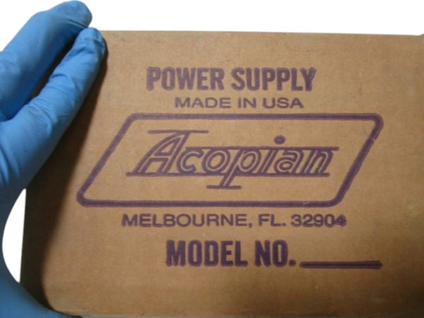 ACOPIAN POWER SUPPLY U24Y100  NSMP
