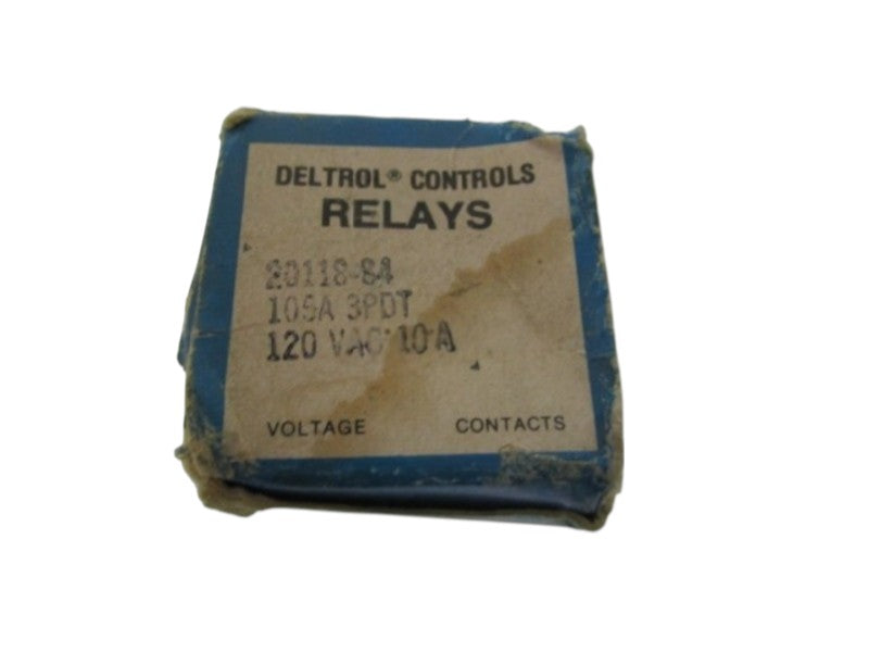 DELTROL 120VAC RELAY 20118-84  NSMP
