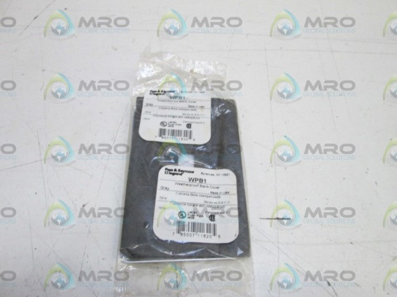 PASS & SEYMOUR LEGRAND WEATHERPROOF BLANK COVER WPB1 ORIGINAL PACKAGE